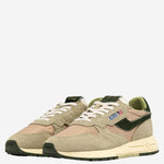 SNEAKERS REELWIND LOW IN NYLON E SUEDE WWLMUP05 SUEDENILPONYSPONGEGRN AUTRY 