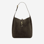 BORSA LE 5 À 7 IN SUEDE 850545 1U80W3212 SAINT LAURENT 