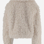 GIUBBOTTO SAMARA IN PELLICCIA SINTETICA A RICCIOLI 61701 940696000 STAND STUDIO 