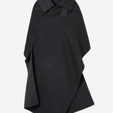 CAPPA FF IN LANA E SETA CON BOTTONI IN MADREPERLA FF6144 A5HDF1FL8 FENDI 