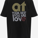 T-SHIRT IN COTNE CON STAMPA 2601147S 001 SACAI 