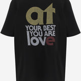 T-SHIRT IN COTNE CON STAMPA 2601147S 001 SACAI 