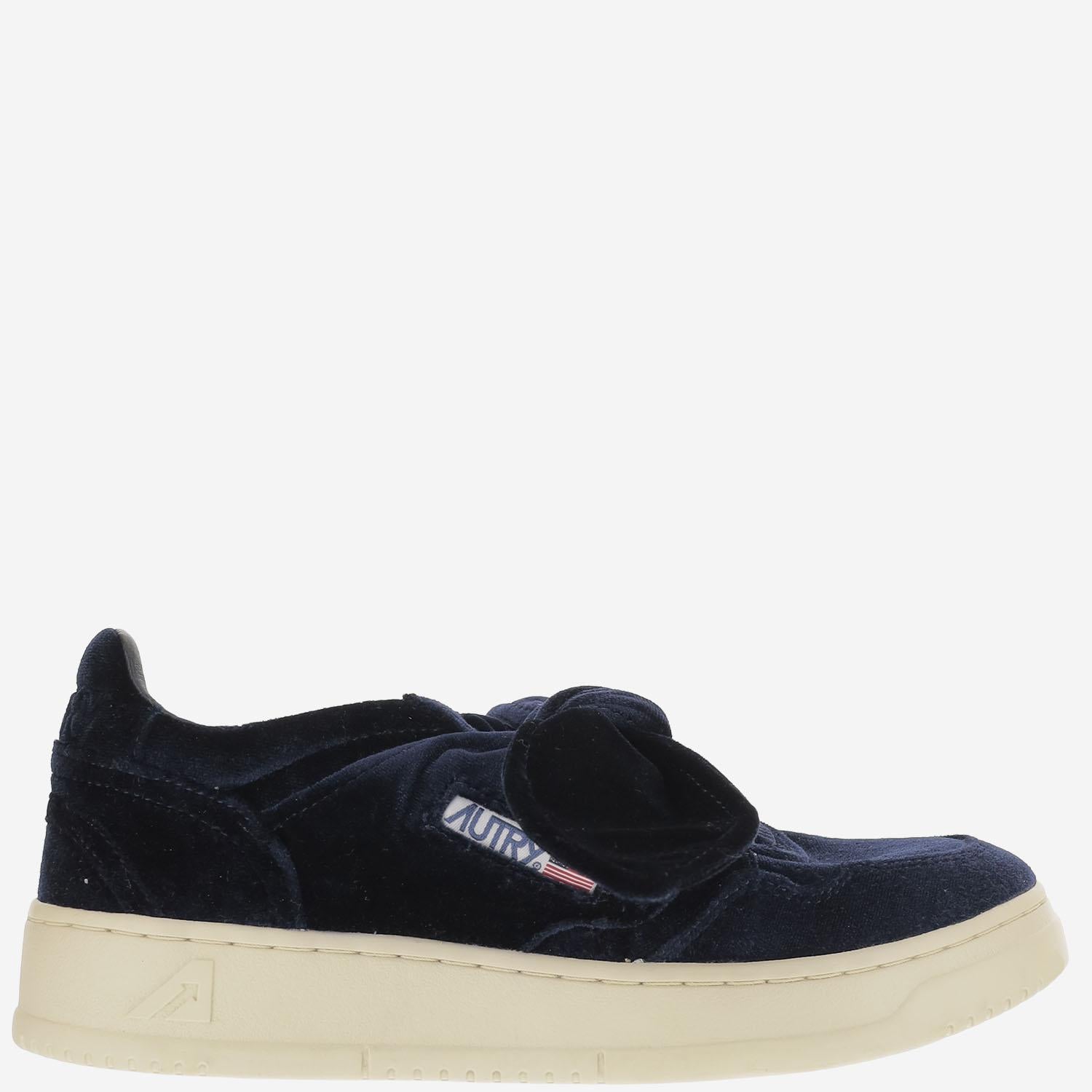 SNEAKERS MEDALIST LOW VELVET BOW AULWVF03 SPACE AUTRY 