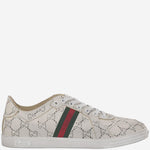 SNEAKERS IN PELLE CON  LOGO 865050 AAGGP9166 GUCCI 