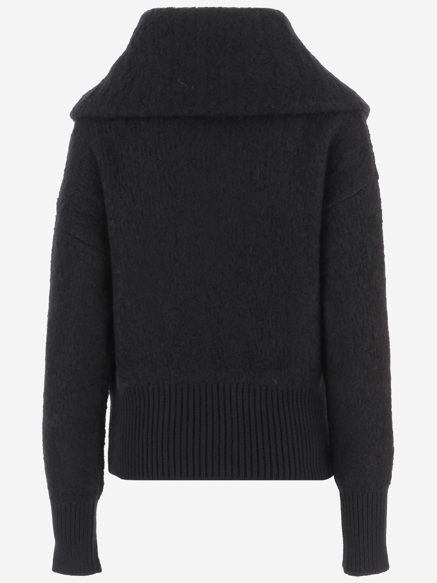 GIUBBOTTO TEDDY IN MISTO CASHMERE W25704 0900 SASUPHI 