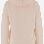 FELPA IN COTONE CON CAPPUCCIO HOPWM1HE MAKEUP AUTRY 