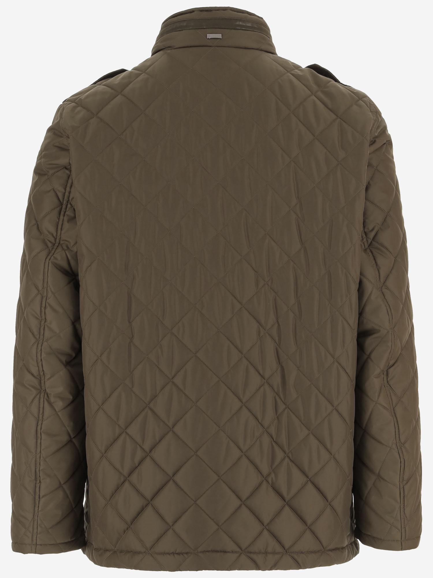 GIACCA TRAPUNTATA CON COLLO ALTO FI000125U 12004Z7740 HERNO 