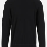 FELPA SEA ISLAND IN COTONE CON LOGO 18CMKN026A004037A 999 CP COMPANY 