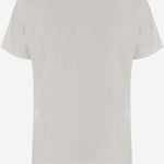 T-SHIRT IN COTONE CON RICAMO GIOIELLO LOVE BIRDS 103320 A2RNZ05 PINKO 