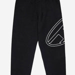 Pantaloni in cotone con ricamo Oval D J02272 0GYCJK900 DIESEL KIDS 