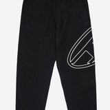 Pantaloni in cotone con ricamo Oval D J02272 0GYCJK900 DIESEL KIDS 