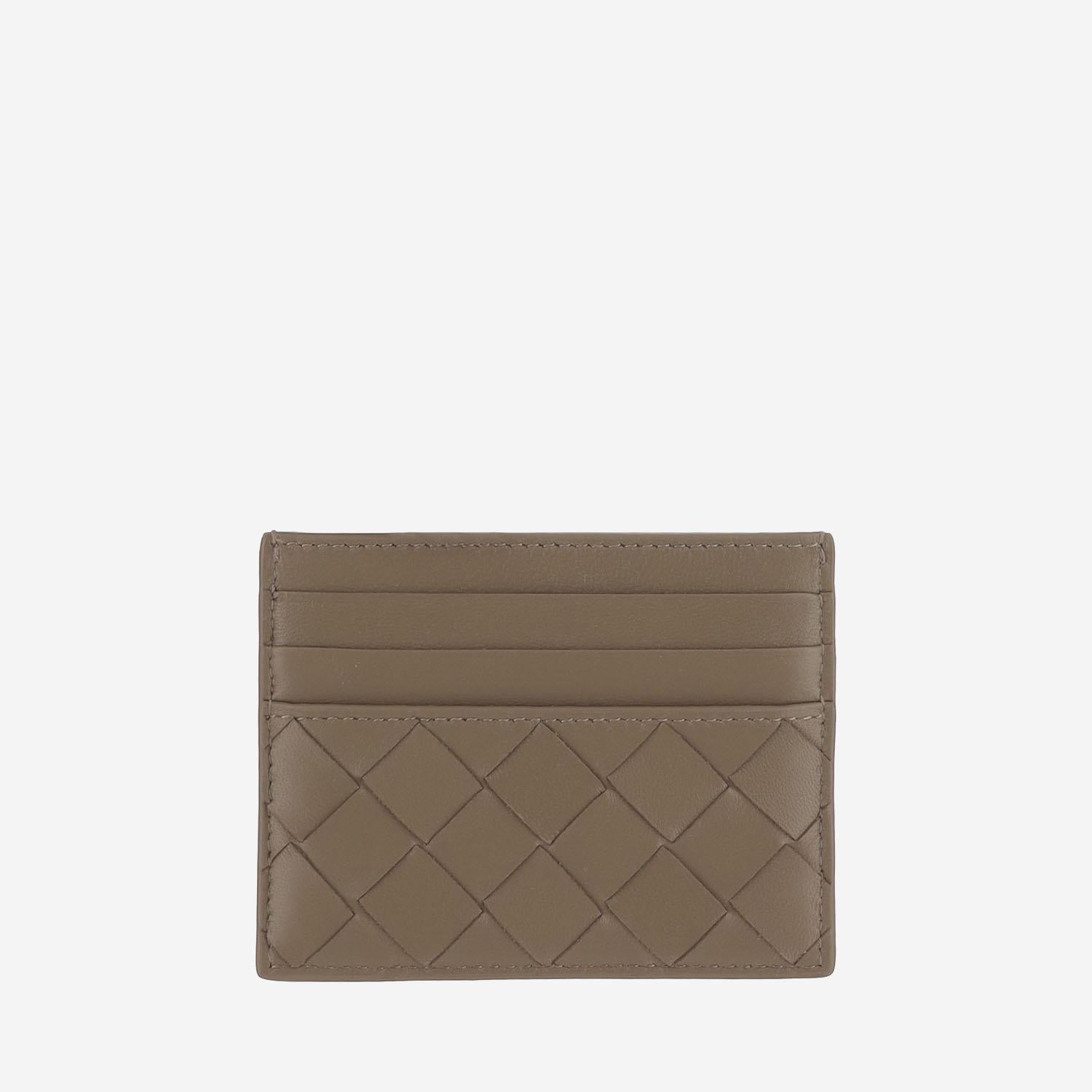 PORTA CARTE DI CREDITO INTRECCIATO 796324 VCPP32355 BOTTEGA VENETA 