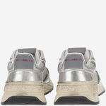 SNEAKERS IN MESH E PELLE CON LOGO SNM0401 347081852137 DSQUARED2 