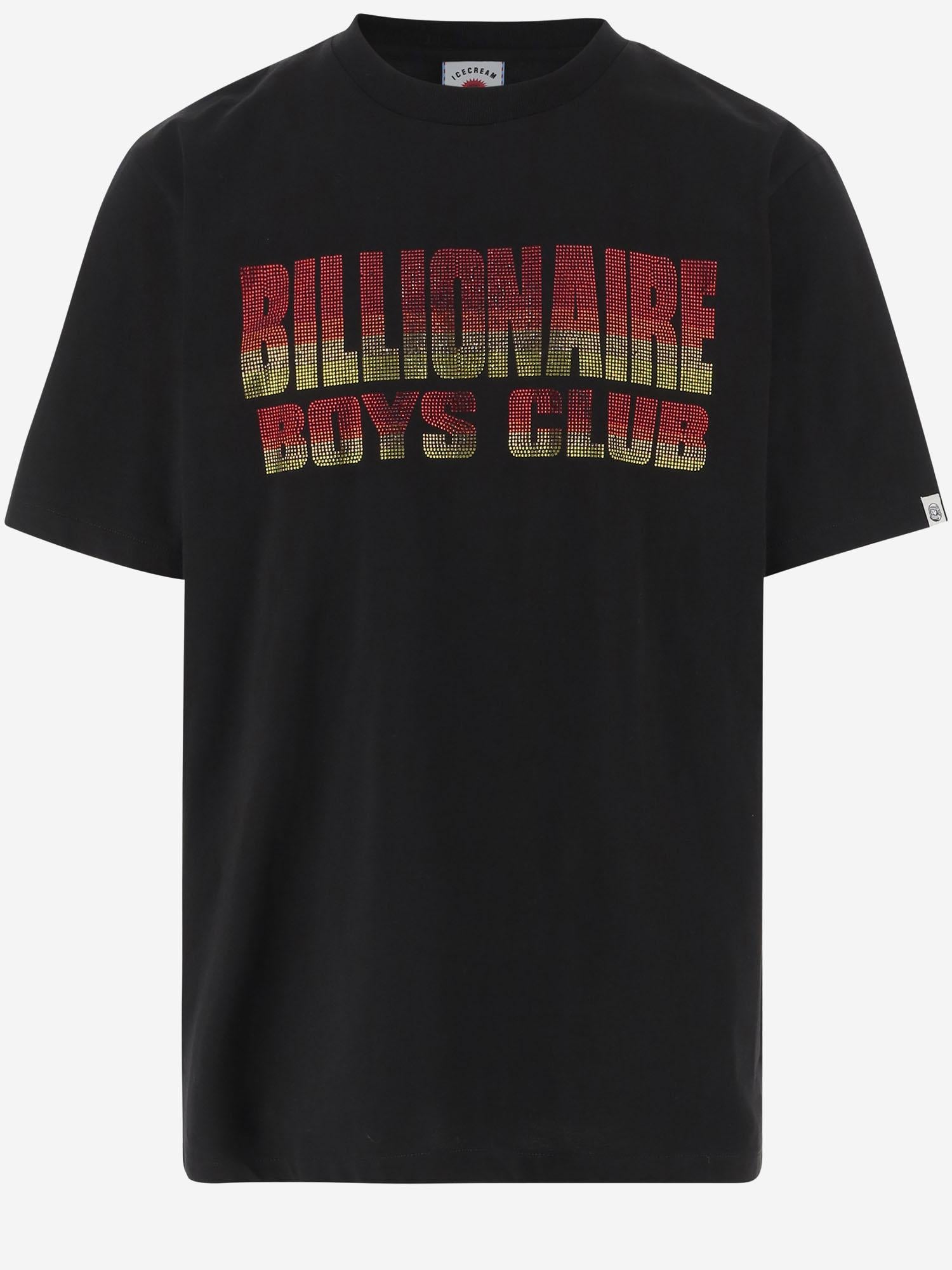 T-SHIRT IN COTONE CON LOGO B25363 BLACK BILLIONAIRE BOYS CLUB 