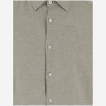 CAMICIA IN LINO E COTONE 50539531 311 HUGO BOSS 