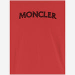 T-SHIRT IN COTONE CON LOGO 8C00075 89B8U455 MONCLER 