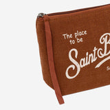 POCHETTE ALINE CON LOGO ALI0004 00396L MC2 SAINT BARTH 