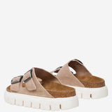 Sandali Arizona PAP Chunky in pelle scamosciata 1024950 WARMSAND BIRKENSTOCK 