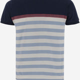 POLO IN COTONE CON MOTIVO A RIGHE E LOGO 810991 XJGX04395 GUCCI KIDS 