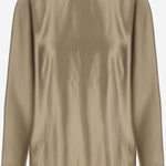 MAGLIA IN SETA EFFETTO LUCIDO GW001580 TE15808U6208 GIORGIO ARMANI 