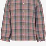 CAMICIA IN COTONE CON MOTIVO A QUADRI DIVA 12 NICOLETTA FANNA KIDS 