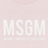 T-SHIRT IN COTONE CON LOGO S6MSJUTH051 MS076 MSGM KIDS 