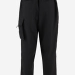PANTALONI CARGO CON LOGO IN TESSUTO KS7654 BLACK ADIDAS Y3 