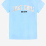 T-SHIRT IN COTONE CON LOGO 80PAHT12 CJ500217 JUST CAVALLI 