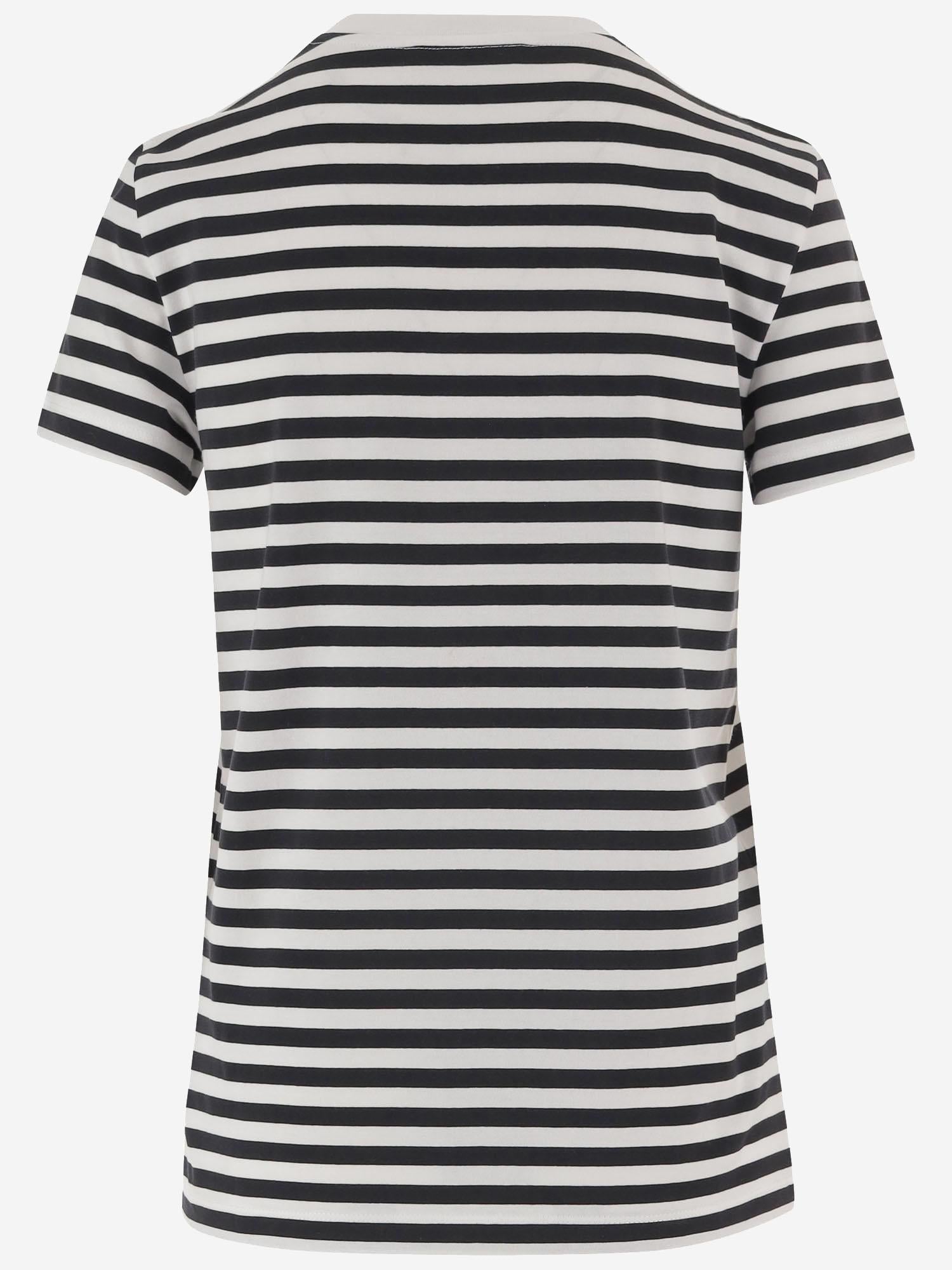 T-SHIRT IN COTONE CON LOGO MXMRUTA 004 MAX MARA 