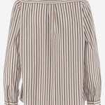 CAMICIA A RIGHE IN COTONE 838420 V5PL09070 BOTTEGA VENETA 