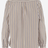 CAMICIA A RIGHE IN COTONE 838420 V5PL09070 BOTTEGA VENETA 
