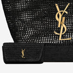 BORSA ICARE IN RAFIA 772191 GAAFM1000 SAINT LAURENT 