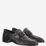 MOCASSINI IN PELLE F1280E17 BLK THE ROW 
