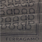 FOULARD IN LANA E SETA 520144 002TOUPEGRAY SALVATORE FERRAGAMO 