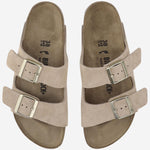 SANDALI ARIZONA IN PELLE SCAMOSCIATA 1029260 SANDCASTLE BIRKENSTOCK 