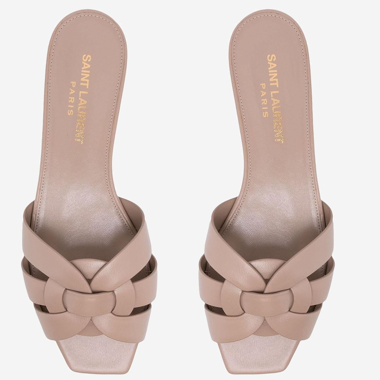 Sandali Tribute in pelle 572761 AAAAH2721 SAINT LAURENT 