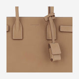 BORSA A MANO IN PELLE CON LOGO 421859 AACQ32725 SAINT LAURENT 