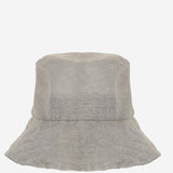 CAPPELLO BUCKET IN LINO CONTAS GREEN WHITE REINHARD PLANK 