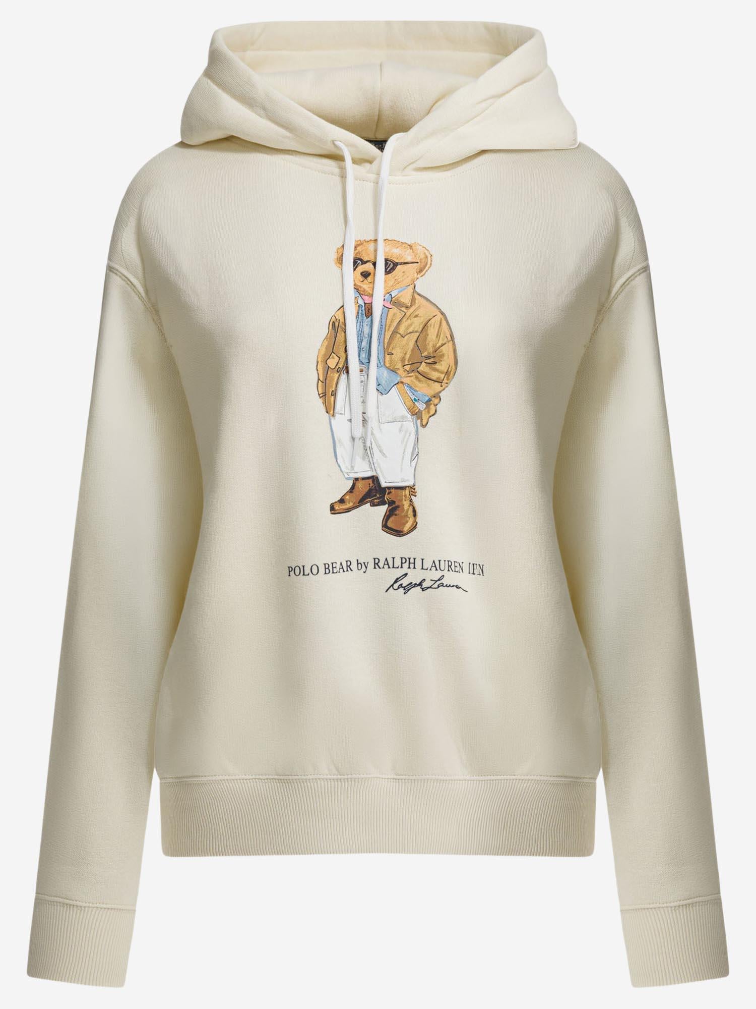 Felpa IN misto COTONE CON LOGO 211A96598 001 POLO RALPH LAUREN 