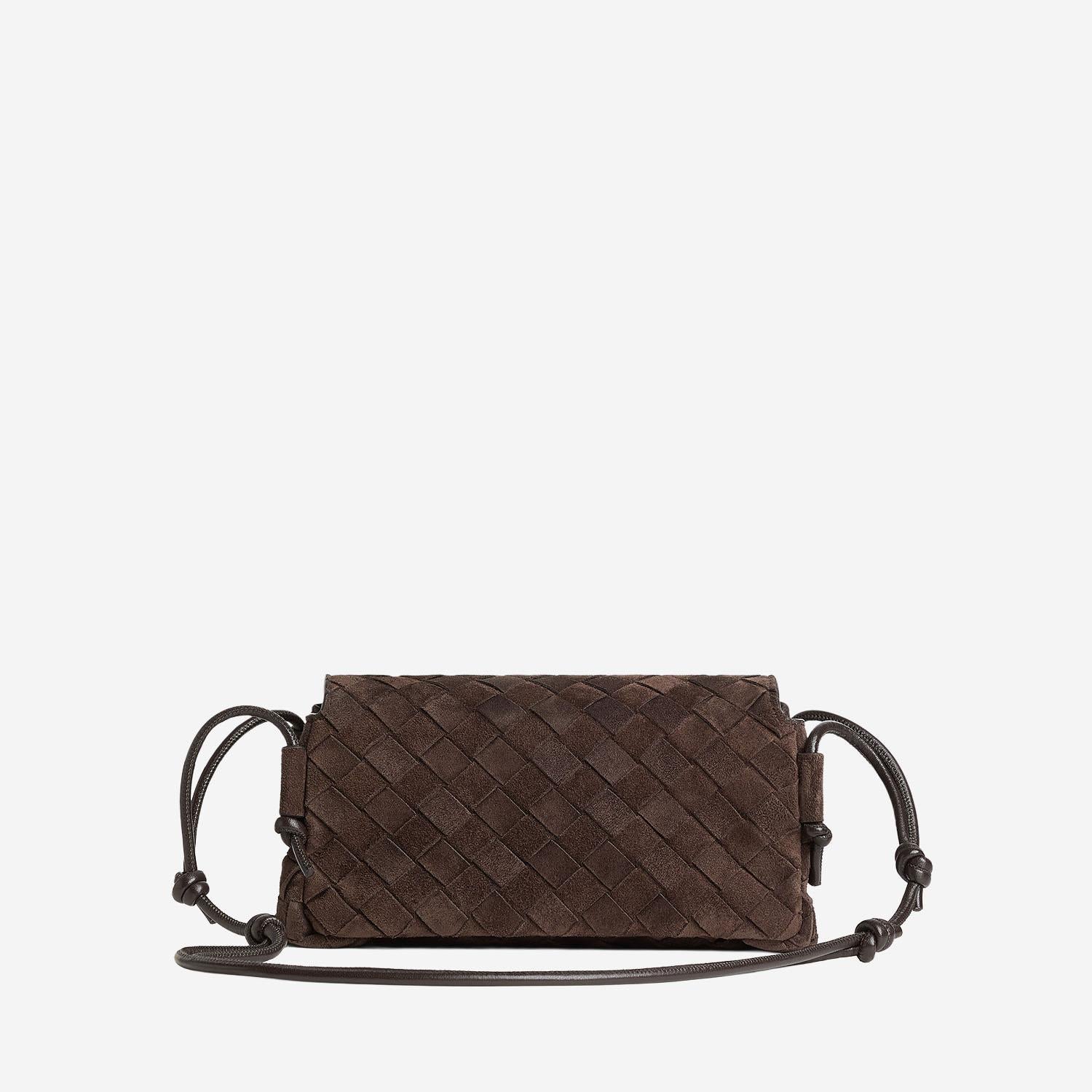 POCHETTE NOTTURNO IN SUEDE 843893 V5ZZ42132 BOTTEGA VENETA 