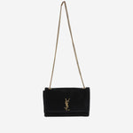 BORSA KATE MEDIA REVERSIBILE IN SUÈDE 553804 0UD7W1000 SAINT LAURENT 