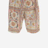 PANTALONI CORTI CON STAMPA ORNAMENTALE 80OAD334 CQDP3R85 JUST CAVALLI 