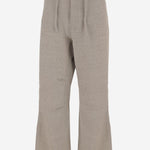 PANTALONI OVERSIZE IN LANA CON COULISSE WTR42 FAW280085 DARKPARK 