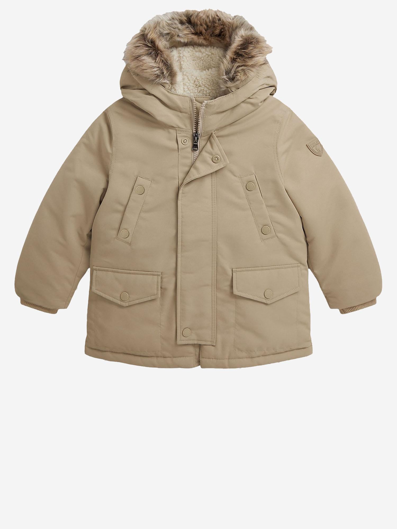 GIUBBOTTO IN NYLON CON CAPPUCCIO 323970093 003 POLO RALPH LAUREN KIDS 