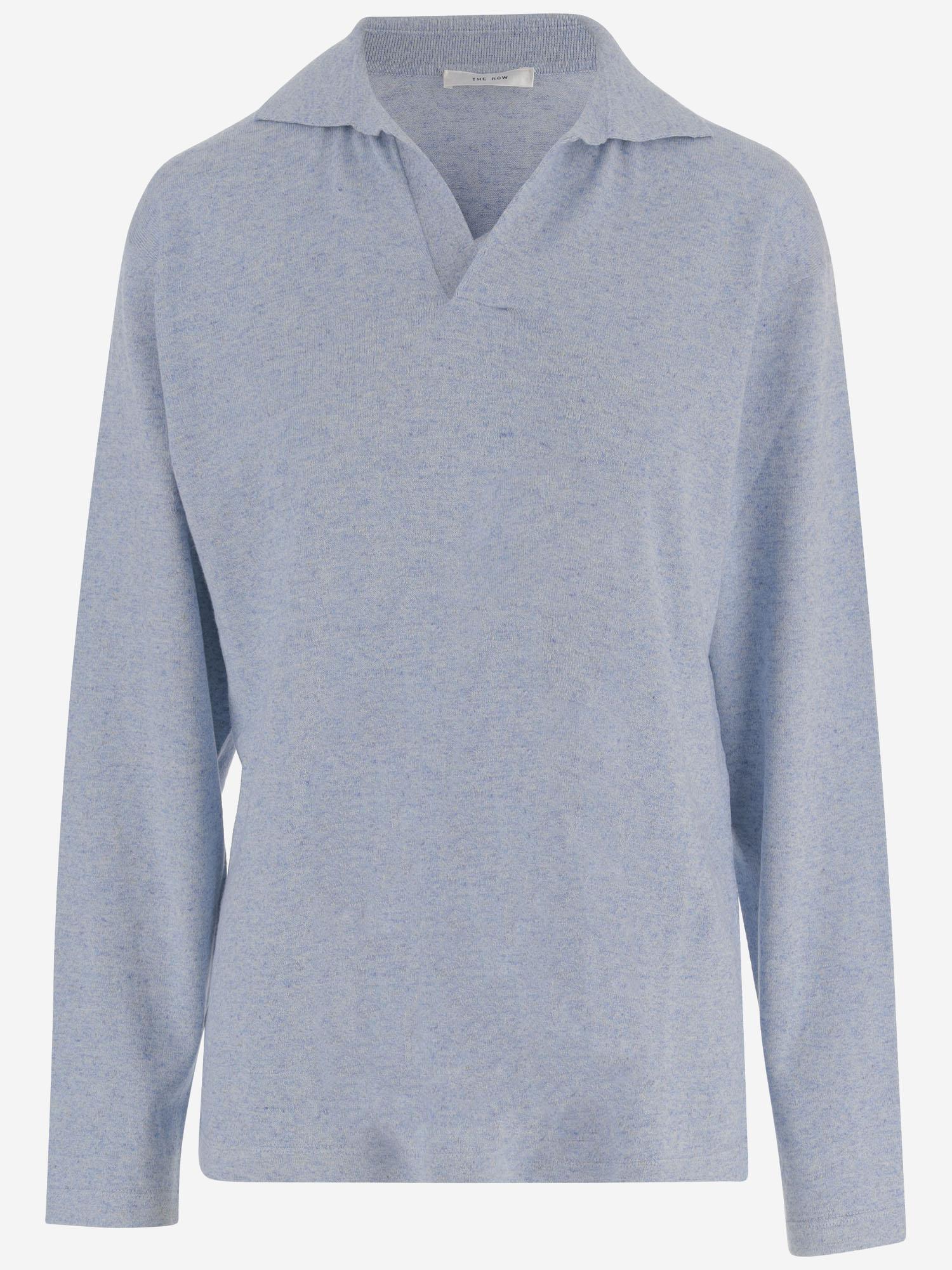 Maglia Niosa in cotone e lino 10707Y971 IBU THE ROW 
