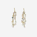 Orecchini con cristalli FMULTICOLOR GOLD MELA 