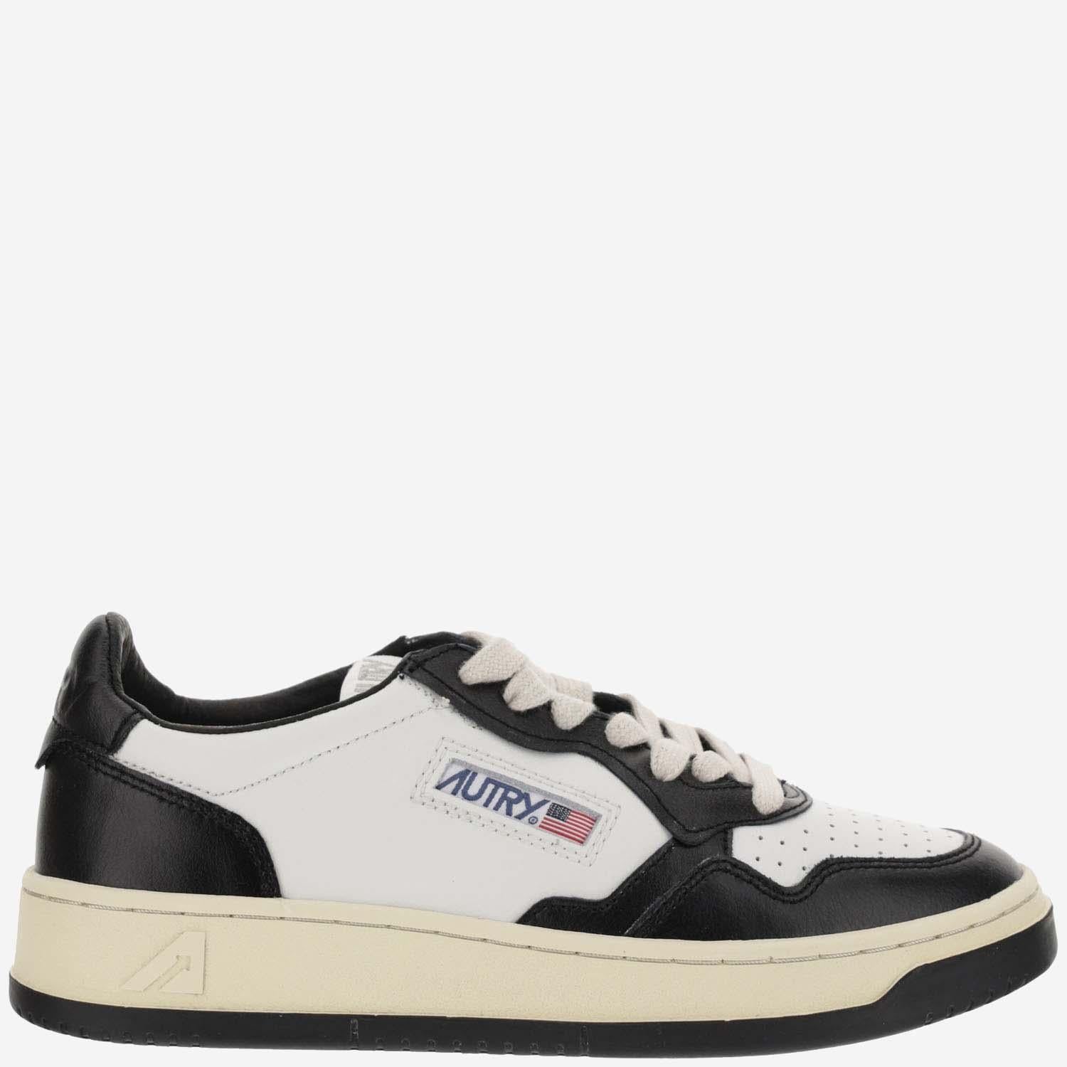 SNEAKERS MEDALIST COLOR-BLOCK AULWWB01 WHTBLK AUTRY 