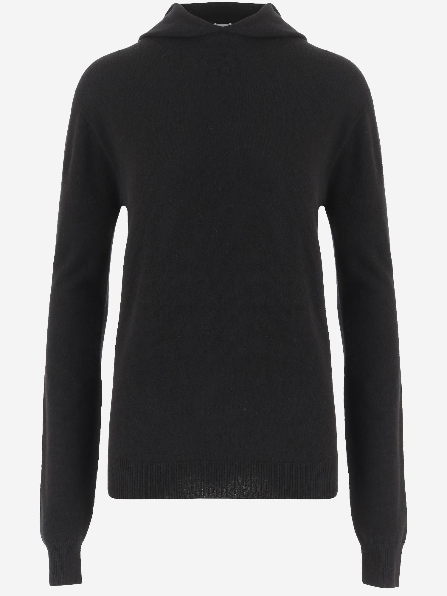 MAGLIA MISSA IN CASHMERE 10395Y556 BLK THE ROW 