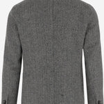 GIACCA MONOPETTO IN TWEED DI LANA 1SMC22K 630007N1295 TAGLIATORE 