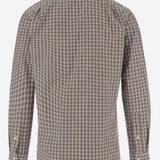 CAMICIA IN COTONE STRETCH CON MOTIVO QUADRI 710974534 004 POLO RALPH LAUREN 